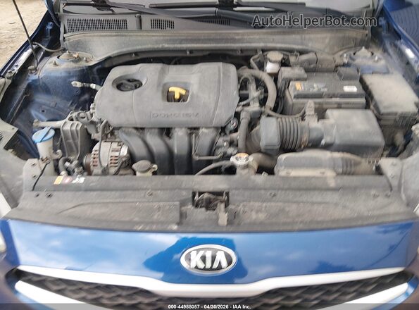 3KPF24ADXLE140551 2020 KIA FORTE Синий Вид сзади