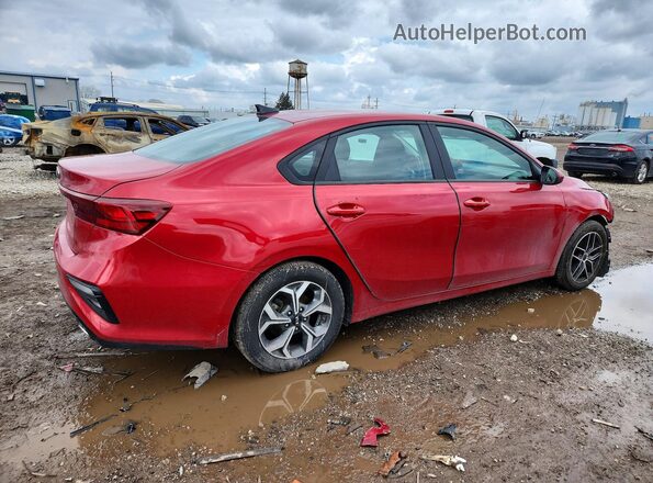 3KPF24ADXLE212459 2020 KIA FORTE Red Rear right