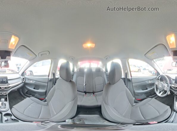 3KPF24ADXLE212459 2020 KIA FORTE Red 360 interior view