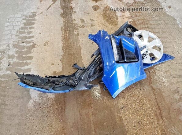 3KPF24ADXLE259328 2020 KIA FORTE Синий Вид подкапотного пространства