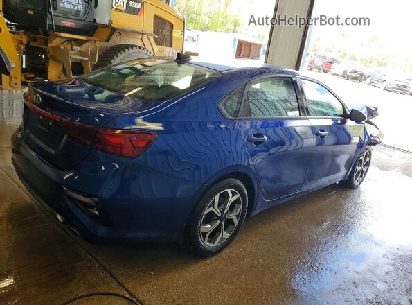 3KPF24ADXLE259328 2020 KIA FORTE Синий Задняя правая четверть