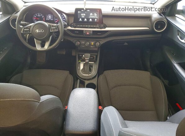 3KPF24ADXLE259328 2020 KIA FORTE Синий Вид панели приборов