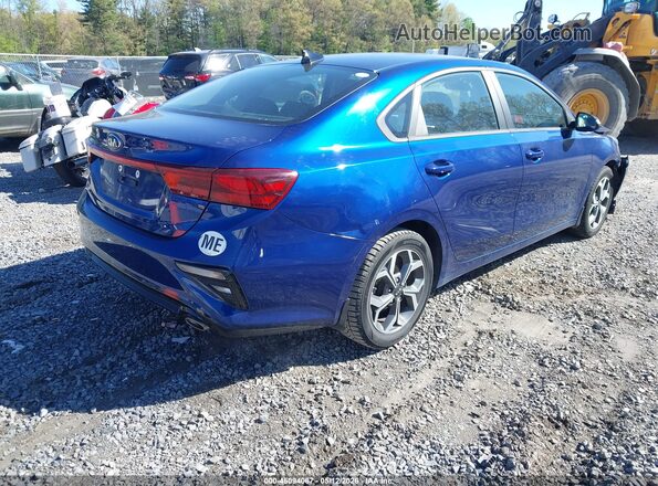 3KPF24ADXME272212 2021 KIA FORTE Синий Задняя правая четверть