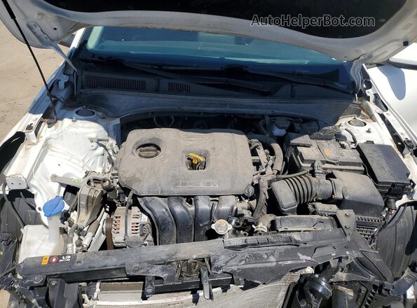 3KPF24ADXME378546 2021 KIA FORTE White უკანა სალონის ხედი