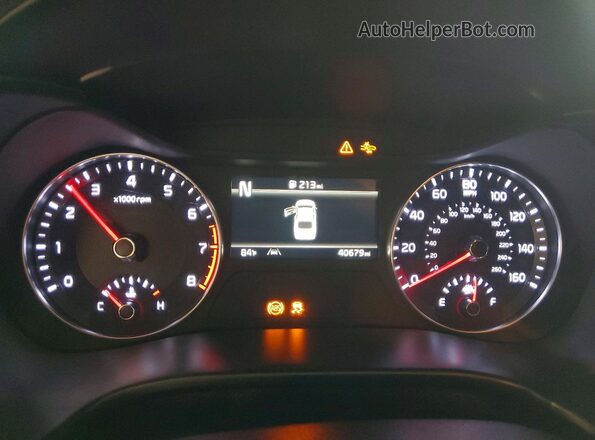 3KPF24ADXRE780137 2024 KIA FORTE Черный Вид щитка приборов