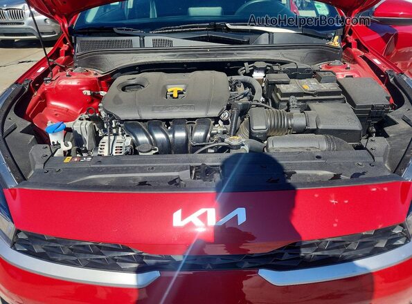 3KPF24ADXRE809443 2024 KIA FORTE Красный Вид задней части салона
