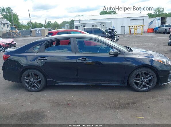 3KPF34AD0LE212323 2020 KIA FORTE Black Widok wnętrza z tyłu