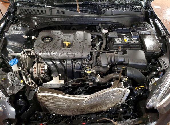 3KPF34AD1ME387049 2021 KIA FORTE Серый Вид задней части салона