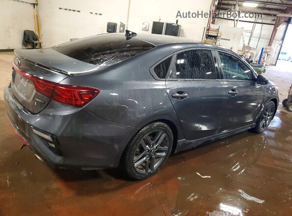 3KPF34AD1ME387049 2021 KIA FORTE Серый Задняя правая четверть