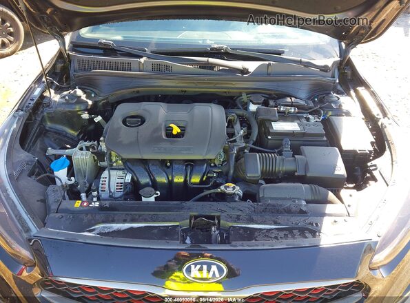 3KPF34AD1ME403136 2021 KIA FORTE Black უკანა ხედი
