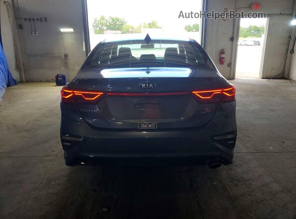 3KPF34AD2KE048619 2019 KIA FORTE Серый Вид сзади