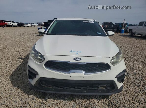 3KPF34AD2KE049656 2019 KIA FORTE Белый Вид спереди