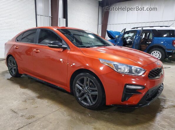 3KPF34AD2LE166672 2020 KIA FORTE Orange Przód prawy