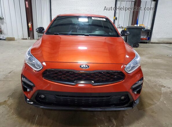 3KPF34AD2LE166672 2020 KIA FORTE Orange Widok z przodu
