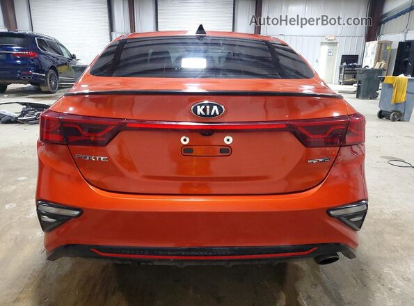 3KPF34AD2LE166672 2020 KIA FORTE Orange Widok z tyłu