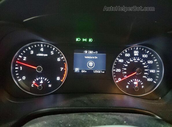 3KPF34AD2LE166672 2020 KIA FORTE Orange Widok zestawu wskaźników