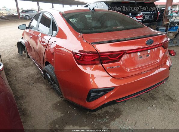 3KPF34AD2LE207043 2020 KIA FORTE Orange Tył lewy