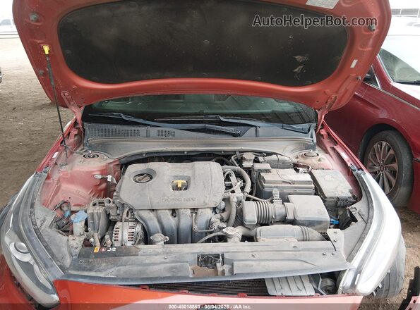 3KPF34AD2LE207043 2020 KIA FORTE Orange Widok z tyłu