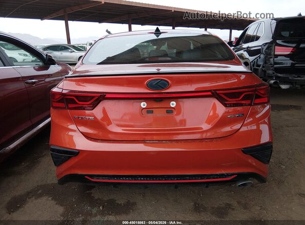 3KPF34AD2LE207043 2020 KIA FORTE Orange 