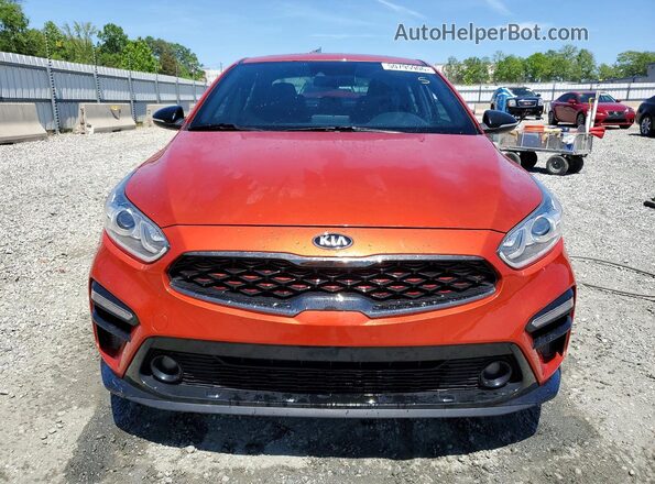 3KPF34AD2LE234713 2020 KIA FORTE Оранжевый Вид спереди