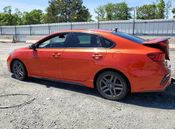3KPF34AD2LE234713 2020 KIA FORTE Оранжевый Задняя левая четверть