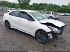 2021 Kia Forte Gt-line White vin: 3KPF34AD2ME280205