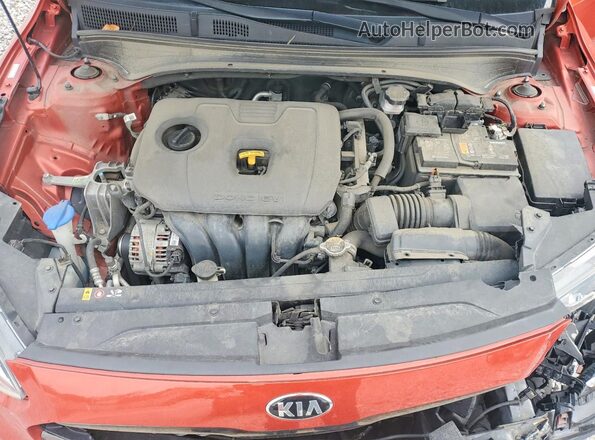 3KPF34AD2ME398187 2021 KIA FORTE Оранжевый Вид задней части салона