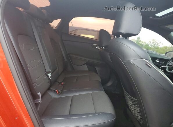 3KPF34AD2ME398187 2021 KIA FORTE Оранжевый Вид задних сидений