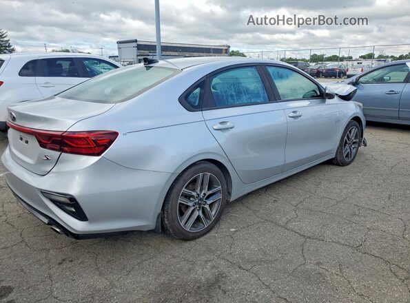 3KPF34AD3KE024183 2019 KIA FORTE Серебряный Задняя правая четверть