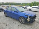 2019 Kia Forte S Синий vin: 3KPF34AD3KE104079