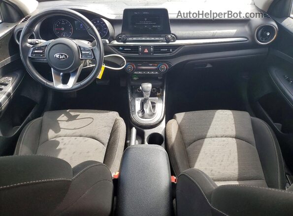 3KPF34AD3KE104079 2019 KIA FORTE Синий Вид панели приборов