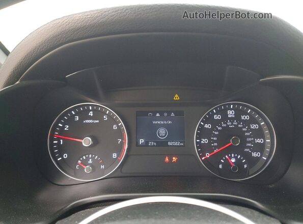 3KPF34AD3ME340704 2021 KIA FORTE Серый Вид щитка приборов