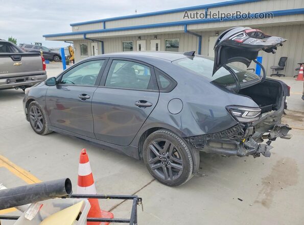 3KPF34AD3ME340704 2021 KIA FORTE Серый Задняя левая четверть