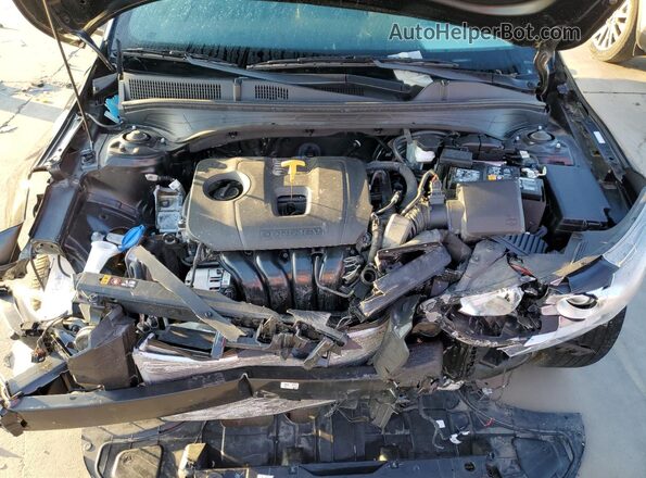 3KPF34AD3ME386209 2021 KIA FORTE Черный Вид задней части салона