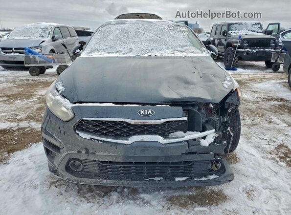 3KPF34AD4KE016593 2019 KIA FORTE Серый Вид спереди