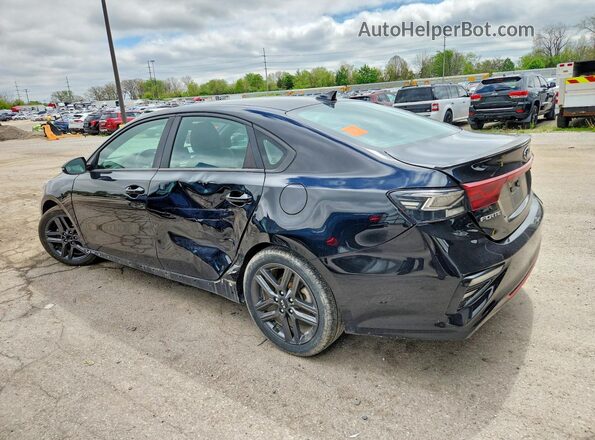 3KPF34AD4LE178953 2020 KIA FORTE Черный Задняя левая четверть