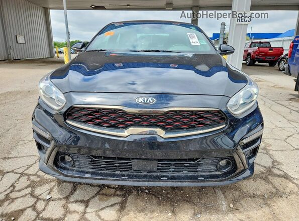 3KPF34AD4LE178953 2020 KIA FORTE Черный Вид спереди