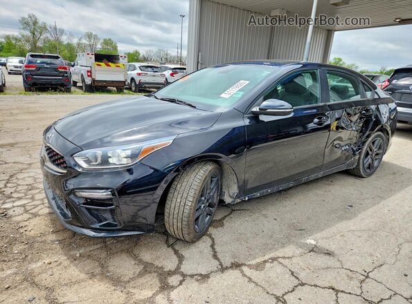 3KPF34AD4LE178953 2020 KIA FORTE Черный Передняя левая четверть