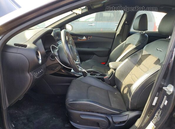 3KPF34AD4LE223079 2020 KIA FORTE Серый Вид салона спереди