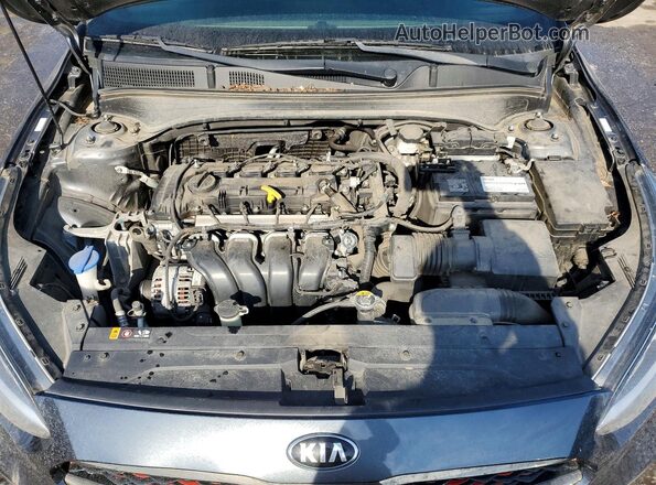 3KPF34AD4LE223079 2020 KIA FORTE Серый Вид задней части салона