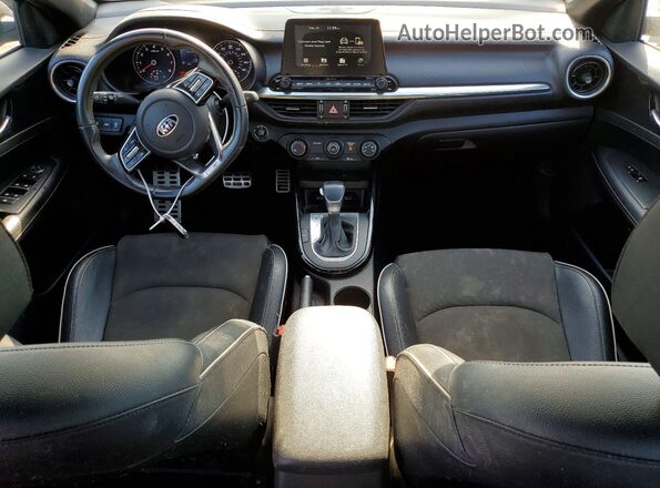 3KPF34AD4LE223079 2020 KIA FORTE Серый Вид панели приборов