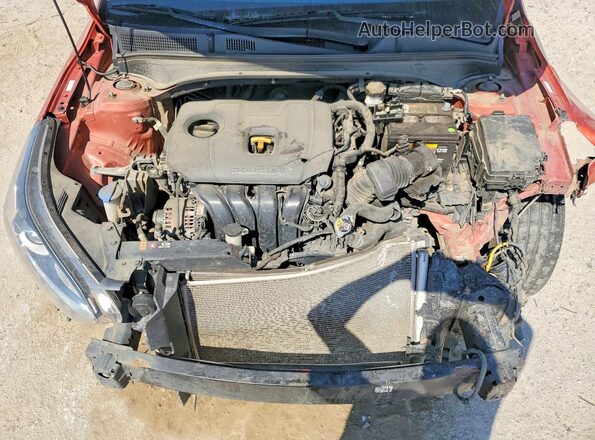 3KPF34AD4LE231215 2020 KIA FORTE Оранжевый Вид задней части салона