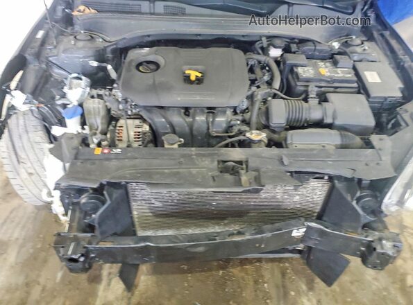 3KPF34AD4ME386137 2021 KIA FORTE Черный Вид задней части салона