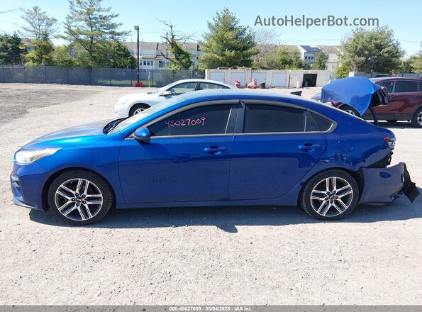 3KPF34AD5KE023665 2019 KIA FORTE Синий Панорамный вид салона 360°