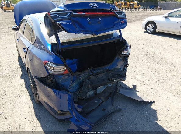 3KPF34AD5KE023665 2019 KIA FORTE Синий 
