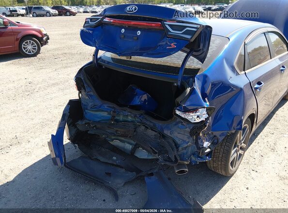 3KPF34AD5KE023665 2019 KIA FORTE Синий 