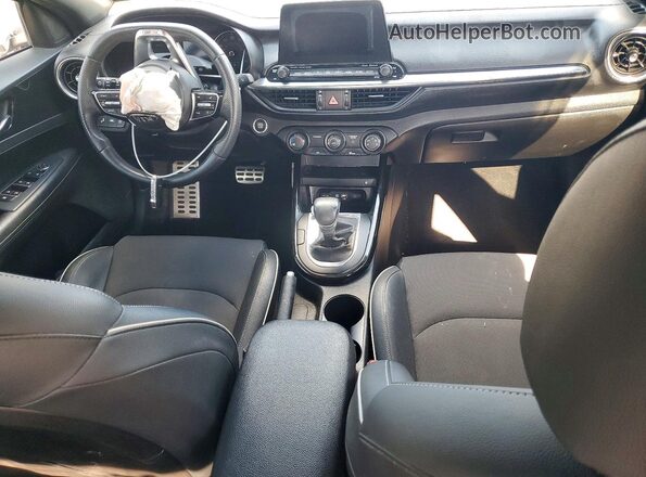 3KPF34AD5LE243552 2020 KIA FORTE Blue Widok deski rozdzielczej
