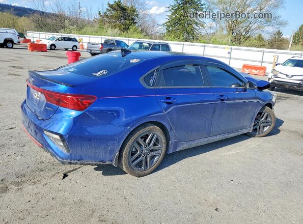 3KPF34AD5LE243552 2020 KIA FORTE Blue Tył prawy