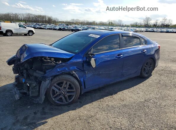 3KPF34AD5LE243552 2020 KIA FORTE Blue Przód lewy