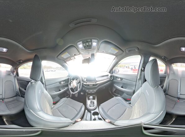 3KPF34AD5LE243552 2020 KIA FORTE Blue Widok naklejki z numerem VIN